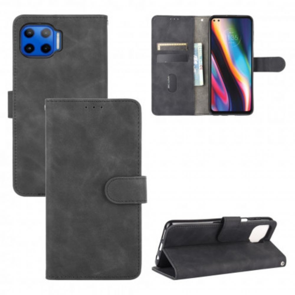 Folio-hoesje voor Moto G 5G Plus Skin-touch