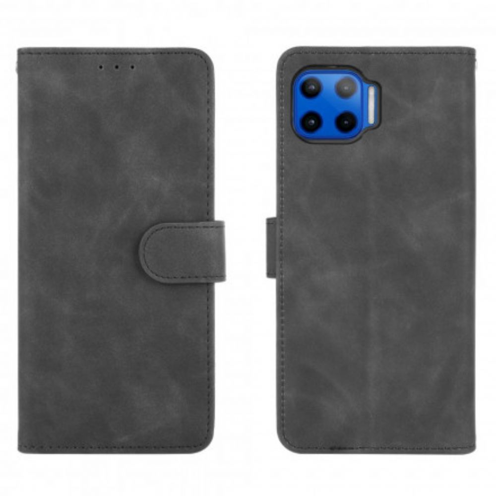 Folio-hoesje voor Moto G 5G Plus Skin-touch