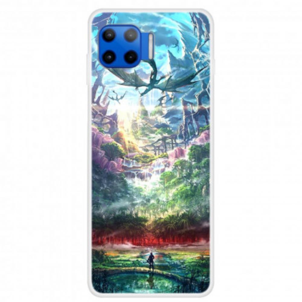 Hoesje voor Moto G 5G Plus Natuurparadijs