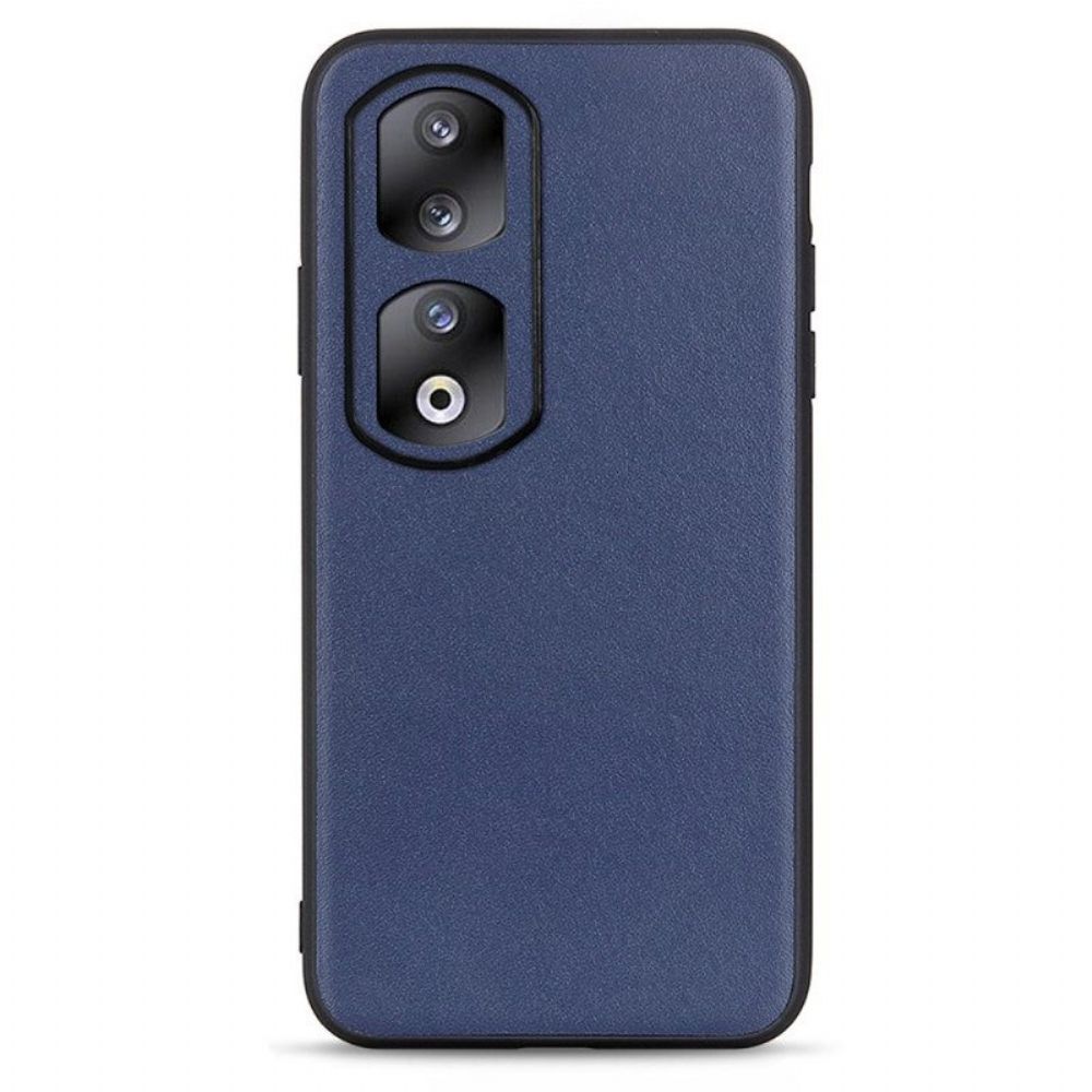 Telefoonhoesje voor Honor 90 Pro Echt Leer
