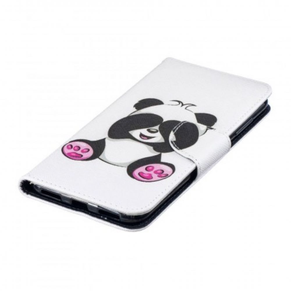 Folio-hoesje voor Huawei Y7 2019 Pandaplezier
