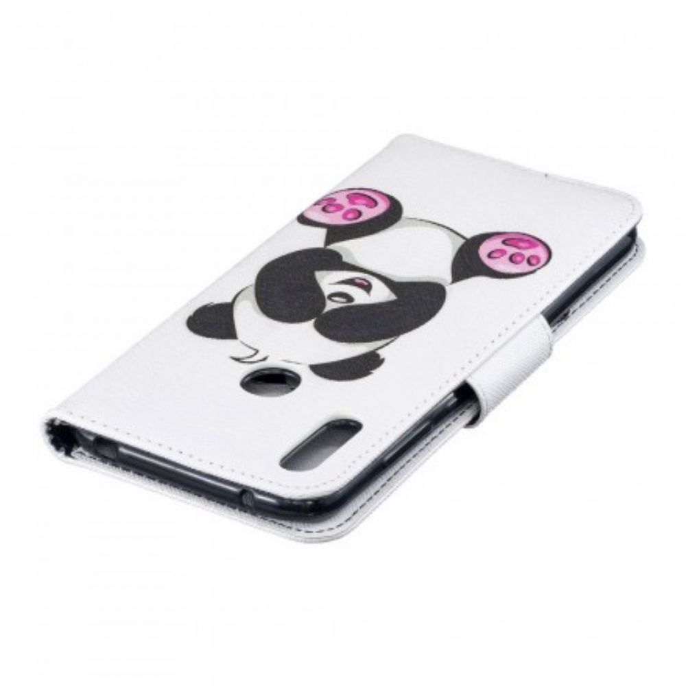 Folio-hoesje voor Huawei Y7 2019 Pandaplezier
