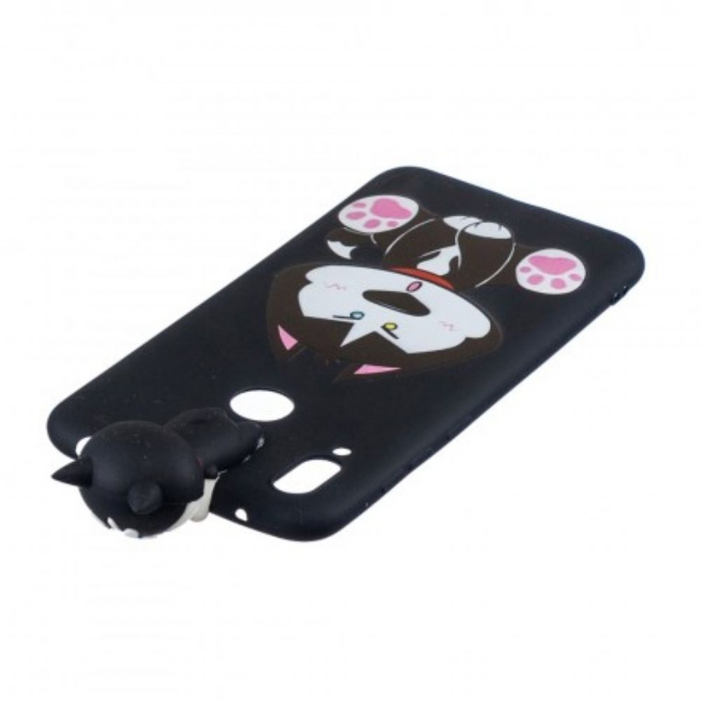Hoesje voor Huawei Y7 2019 Grappige Hond 3d