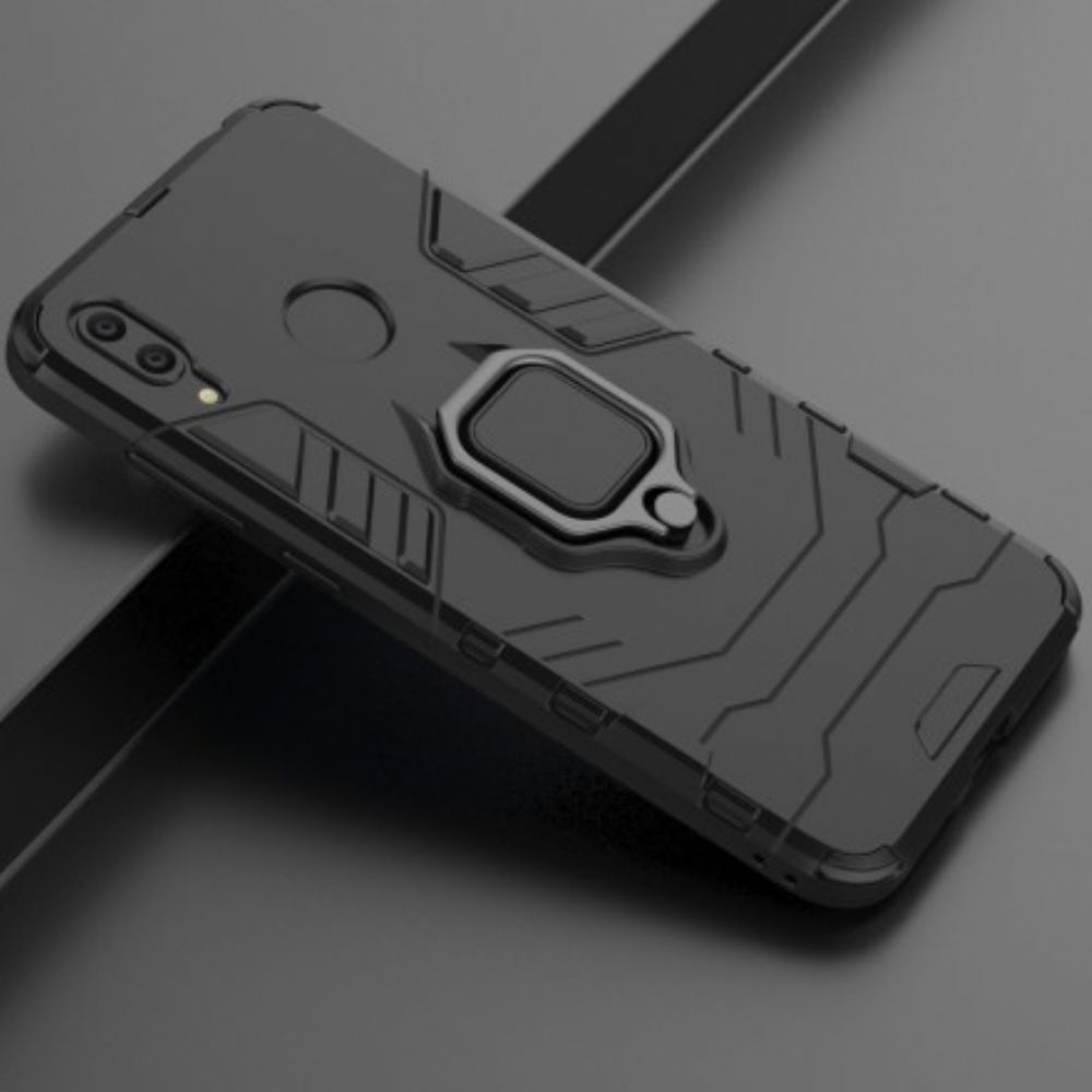 Hoesje voor Huawei Y7 2019 Resistente Ring