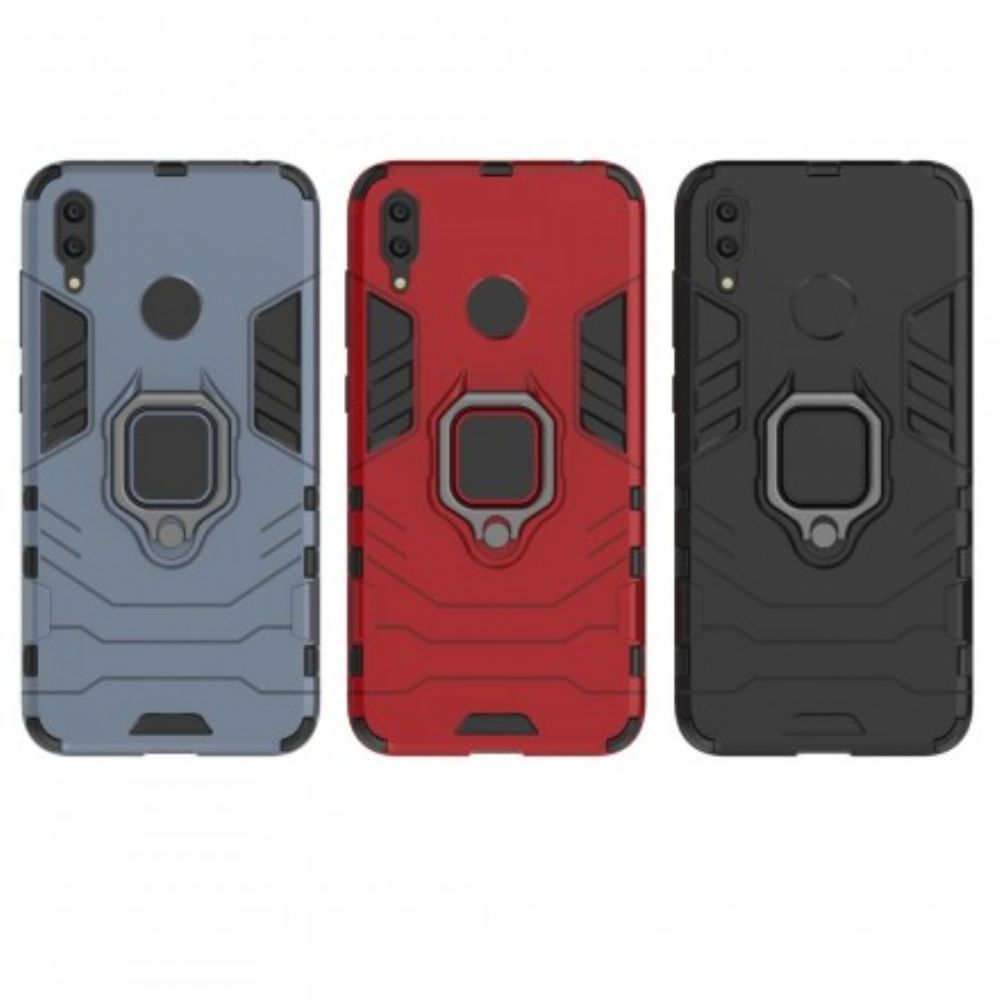 Hoesje voor Huawei Y7 2019 Resistente Ring
