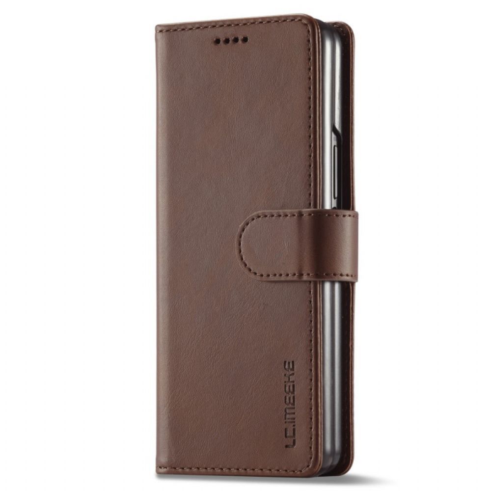 Folio-hoesje voor Samsung Galaxy Z Fold 3 5G Lc.imeeke Ledereffect