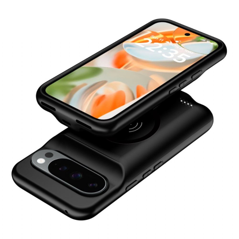 6000mah Externe Batterijhoes Voor Google Pixel 10 / 10 Pro Met Magnetische Sluiting