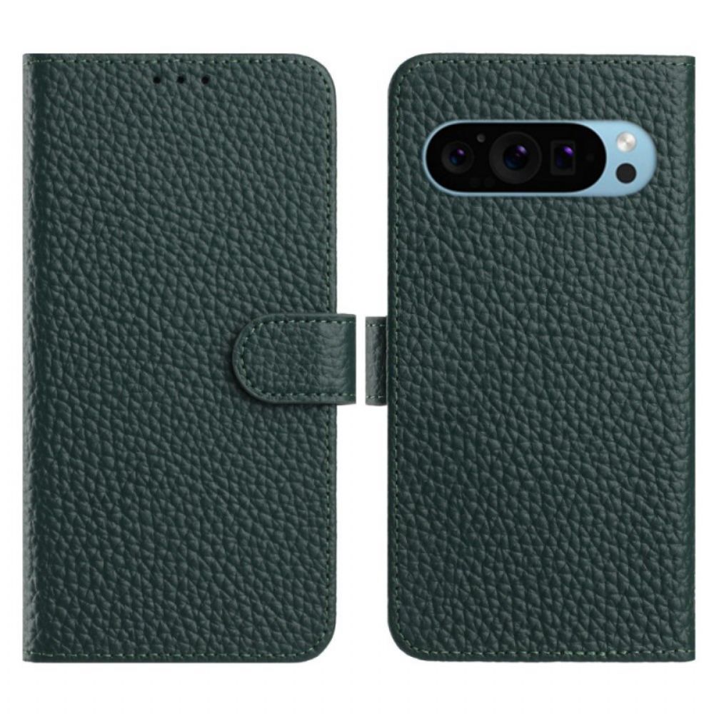 Bescherming Hoesje Google Pixel 10 / 10 Pro Echt Leer