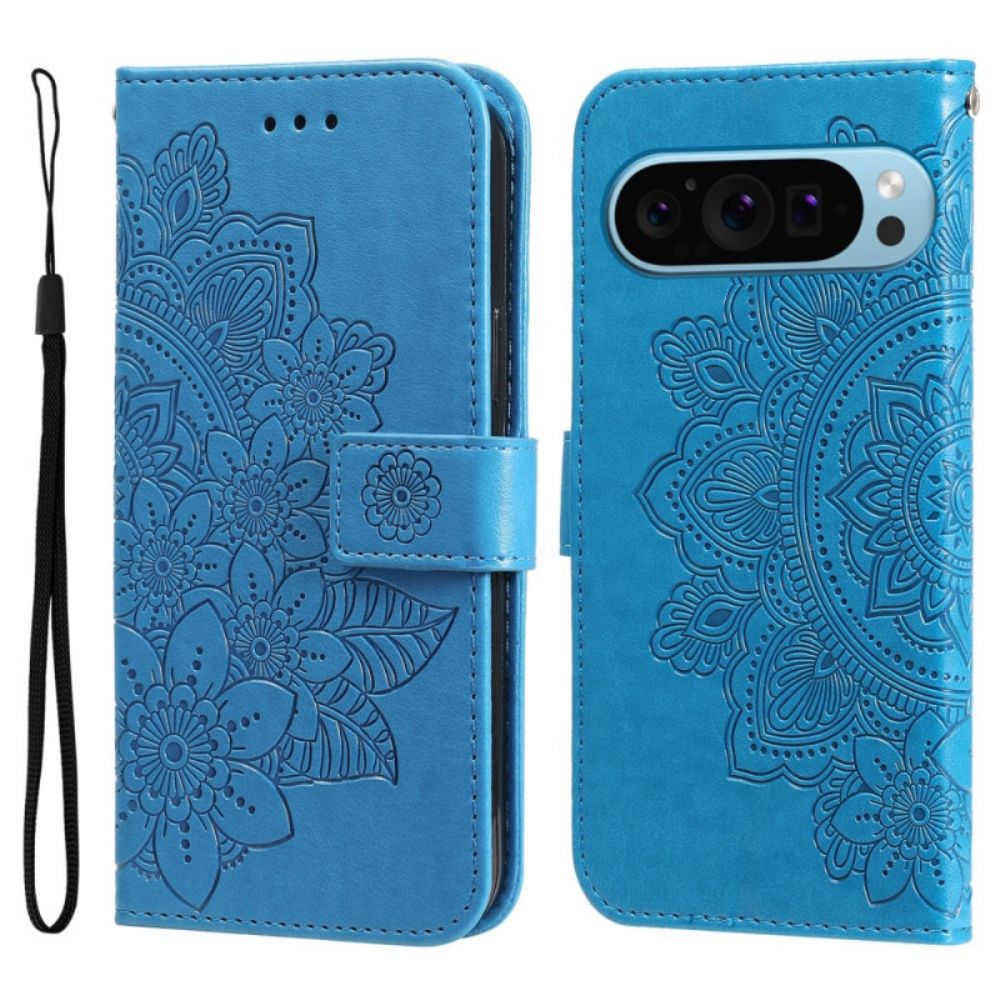 Bescherming Hoesje Google Pixel 10 / 10 Pro Mandala Imitatie Met Bandje