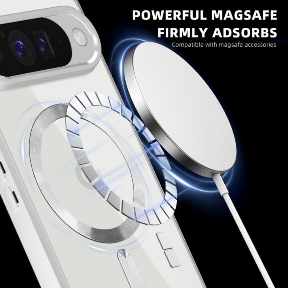 Case Hoesje Google Pixel 10 / 10 Pro Telefoonhoesje Magsafe-compatibele Afneembare Kaarthouder