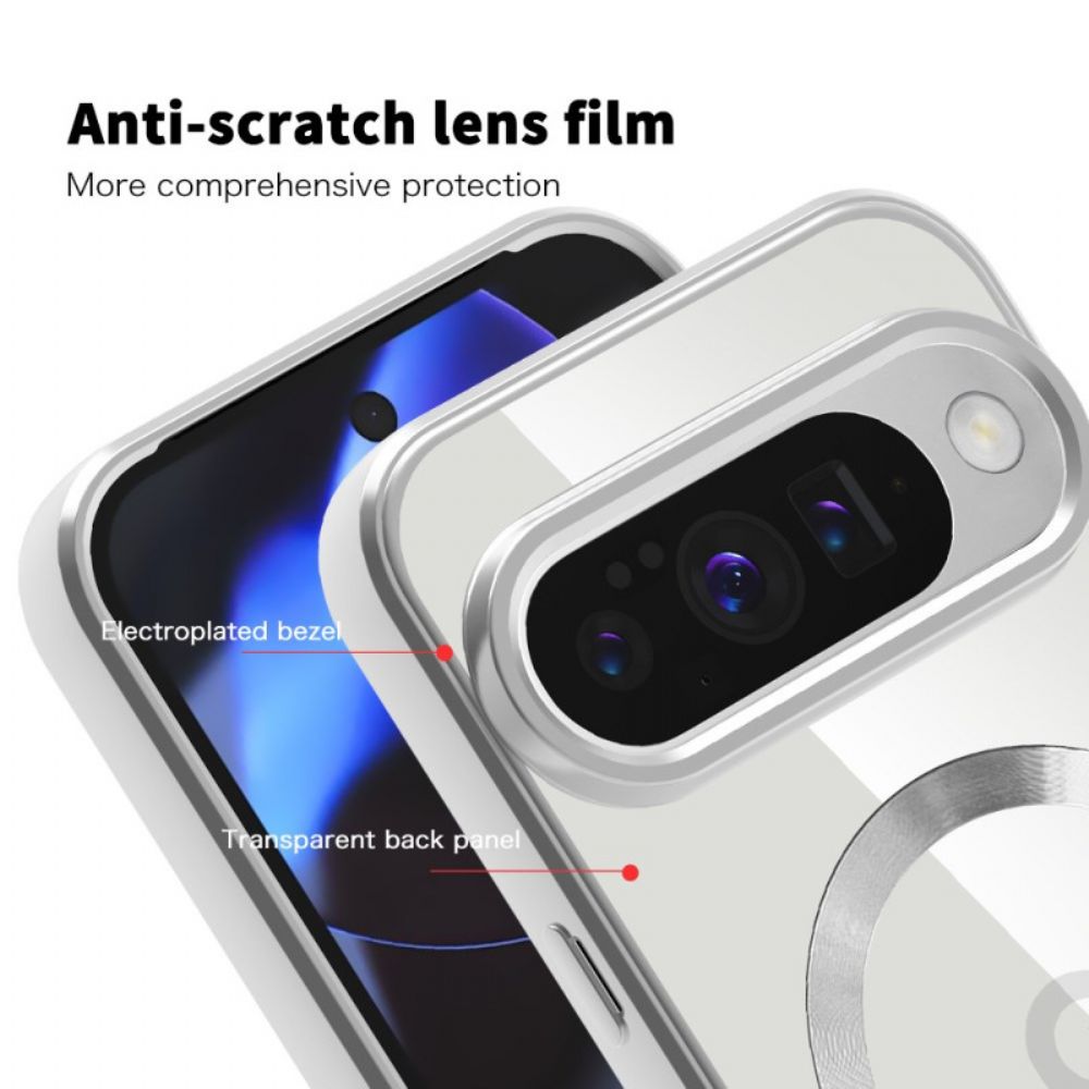 Case Hoesje Google Pixel 10 / 10 Pro Telefoonhoesje Magsafe-compatibele Afneembare Kaarthouder