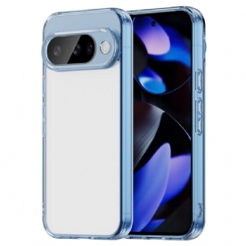 Case Hoesje Google Pixel 10 / 10 Pro Telefoonhoesje Transparant Met Metalen Rand