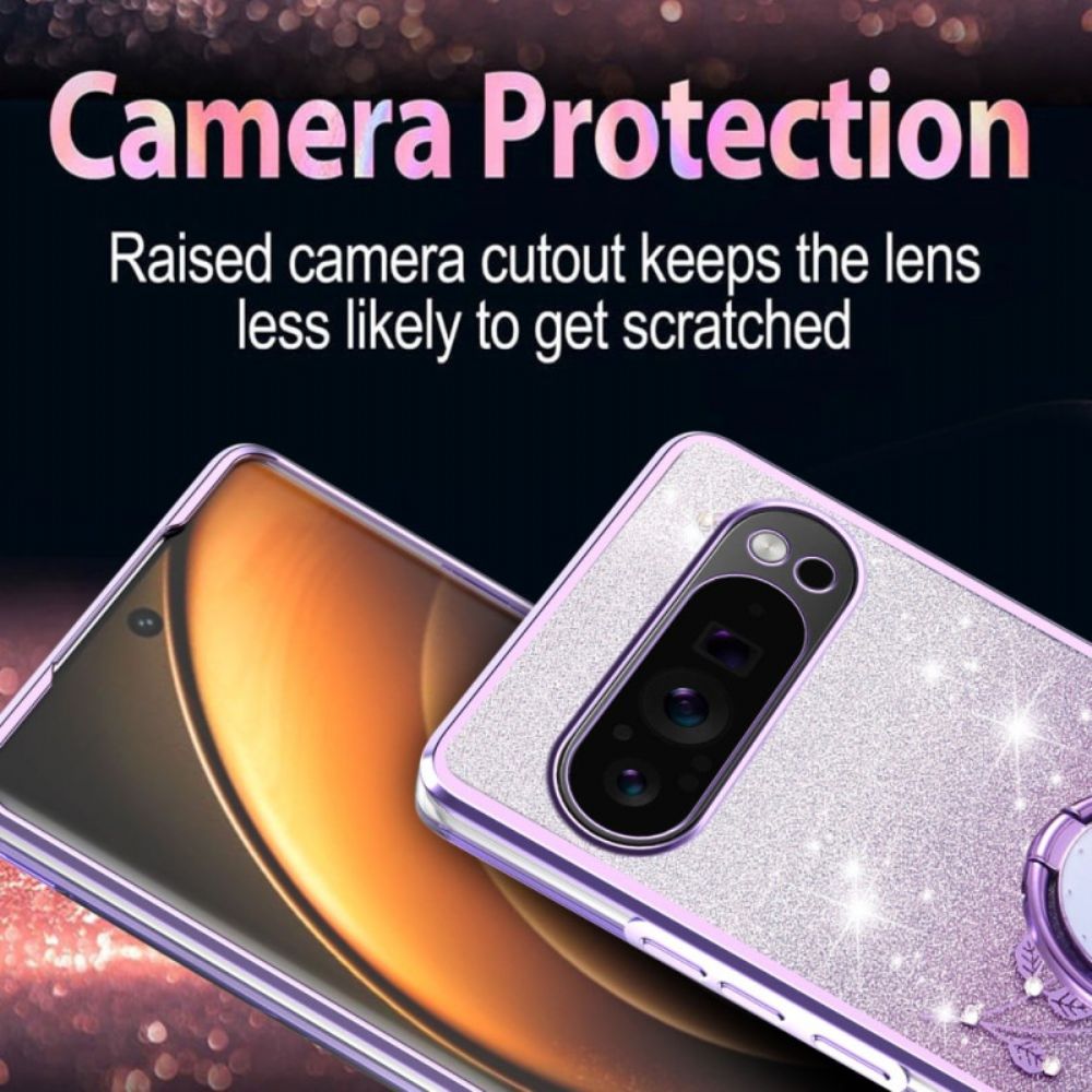 Cover Hoesje Google Pixel 10 / 10 Pro Telefoonhoesje Kadem Strass En Ringhouder