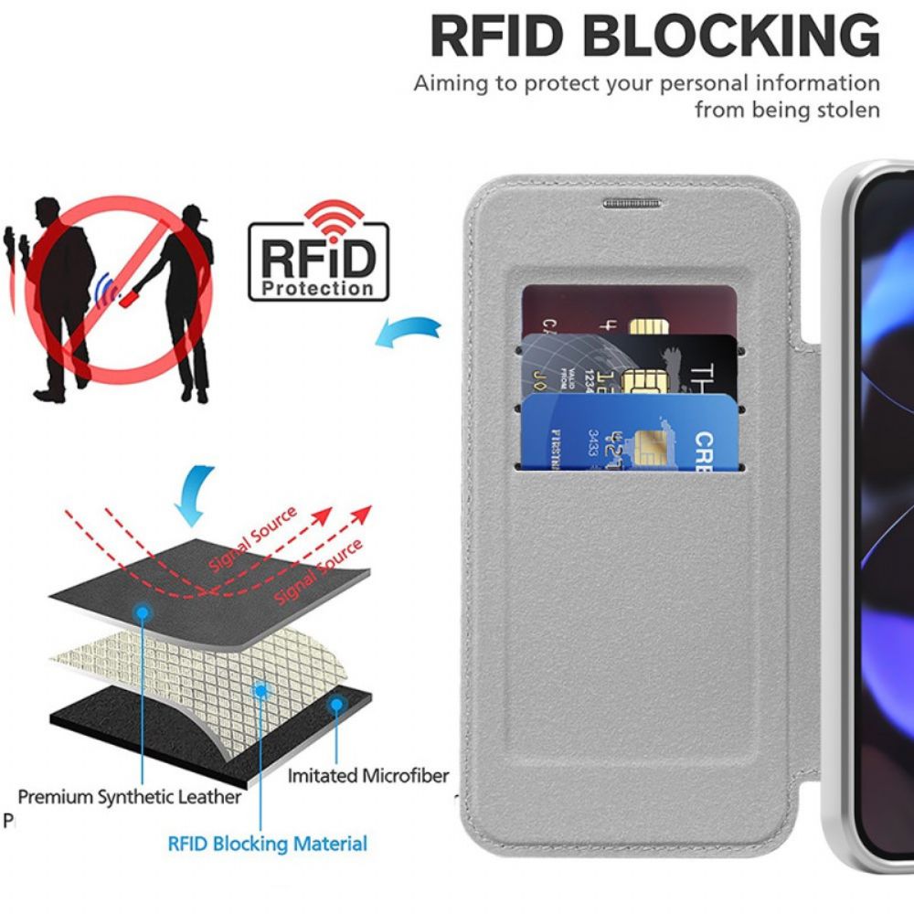 Folio-hoesje Google Pixel 10 / 10 Pro Magsafe-compatibel Gewatteerd Bescherming Hoesje