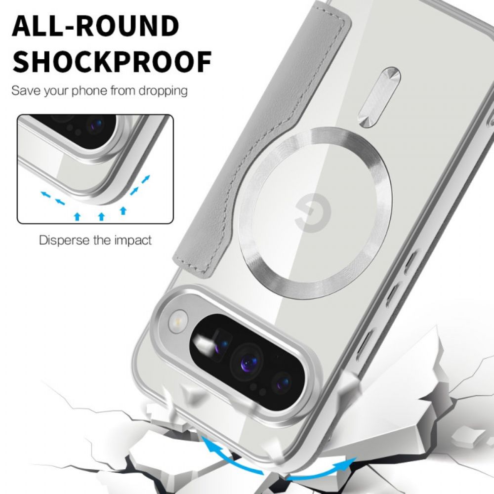 Folio-hoesje Google Pixel 10 / 10 Pro Magsafe-compatibel Gewatteerd Bescherming Hoesje