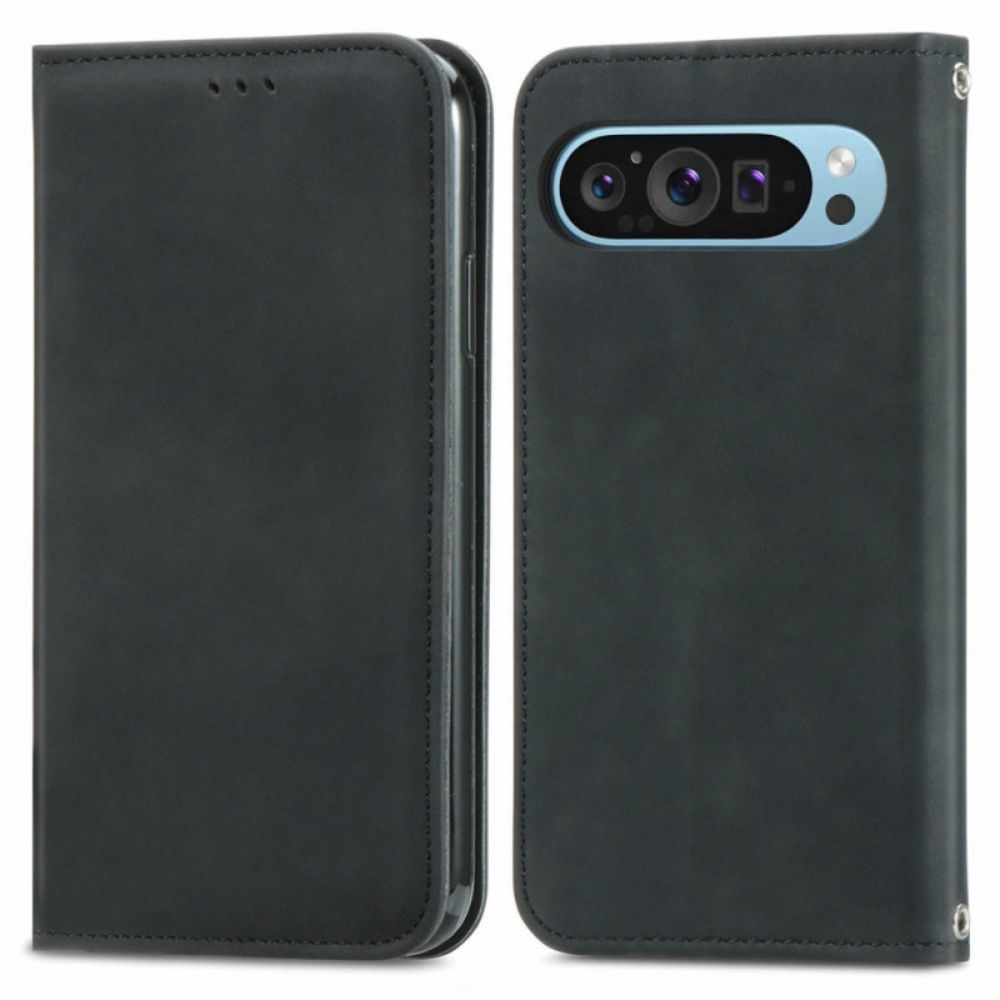 Folio-hoesje Google Pixel 10 / 10 Pro Suède-effect Bescherming Hoesje