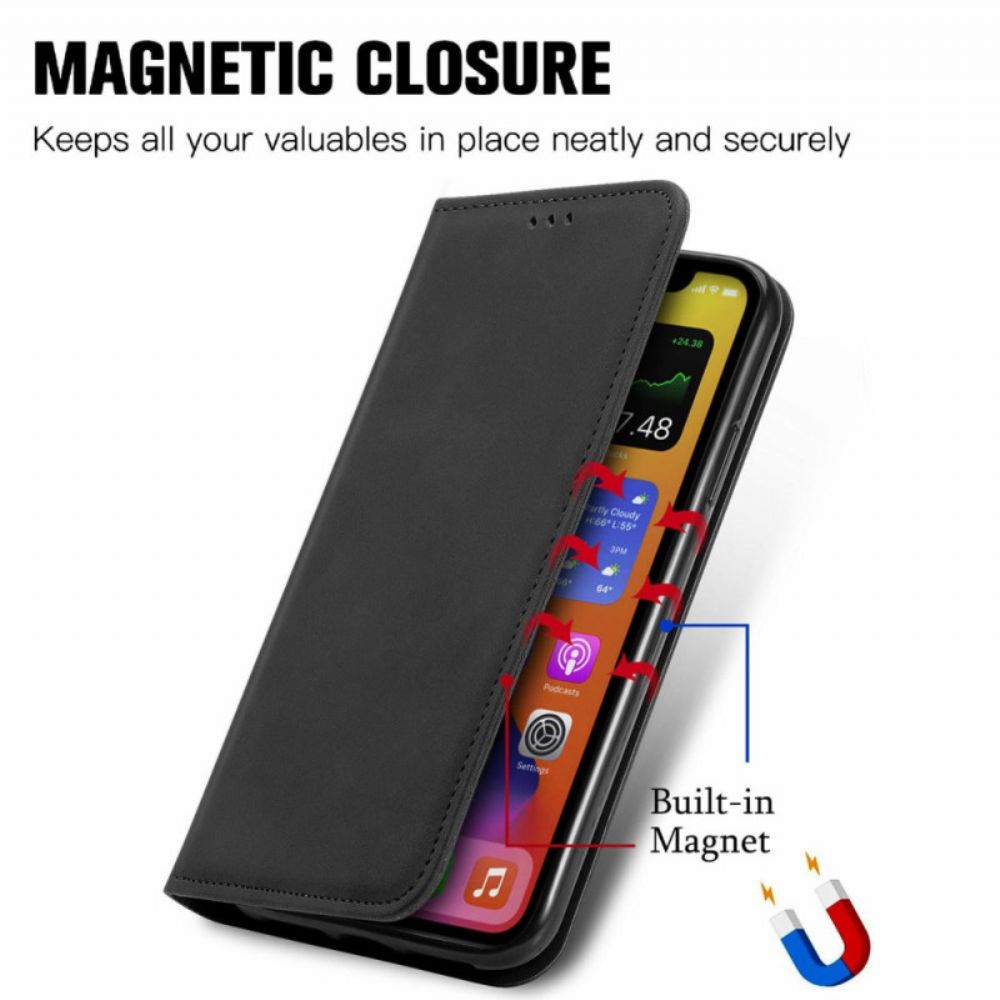 Folio-hoesje Google Pixel 10 / 10 Pro Suède-effect Bescherming Hoesje