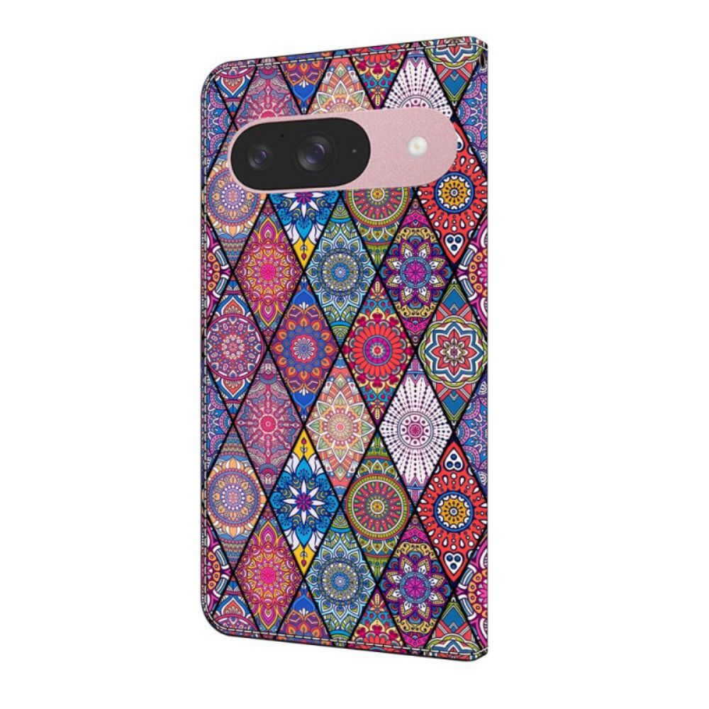 Folio-hoesje Google Pixel 10 / 10 Pro Telefoonhoesje Patchwork