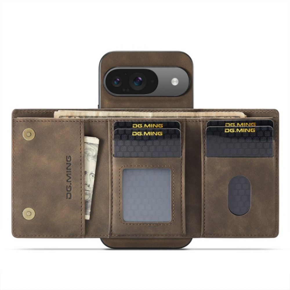 Hoesje Google Pixel 10 / 10 Pro Dg.ming Afneembare Portemonnee Bescherming Hoesje