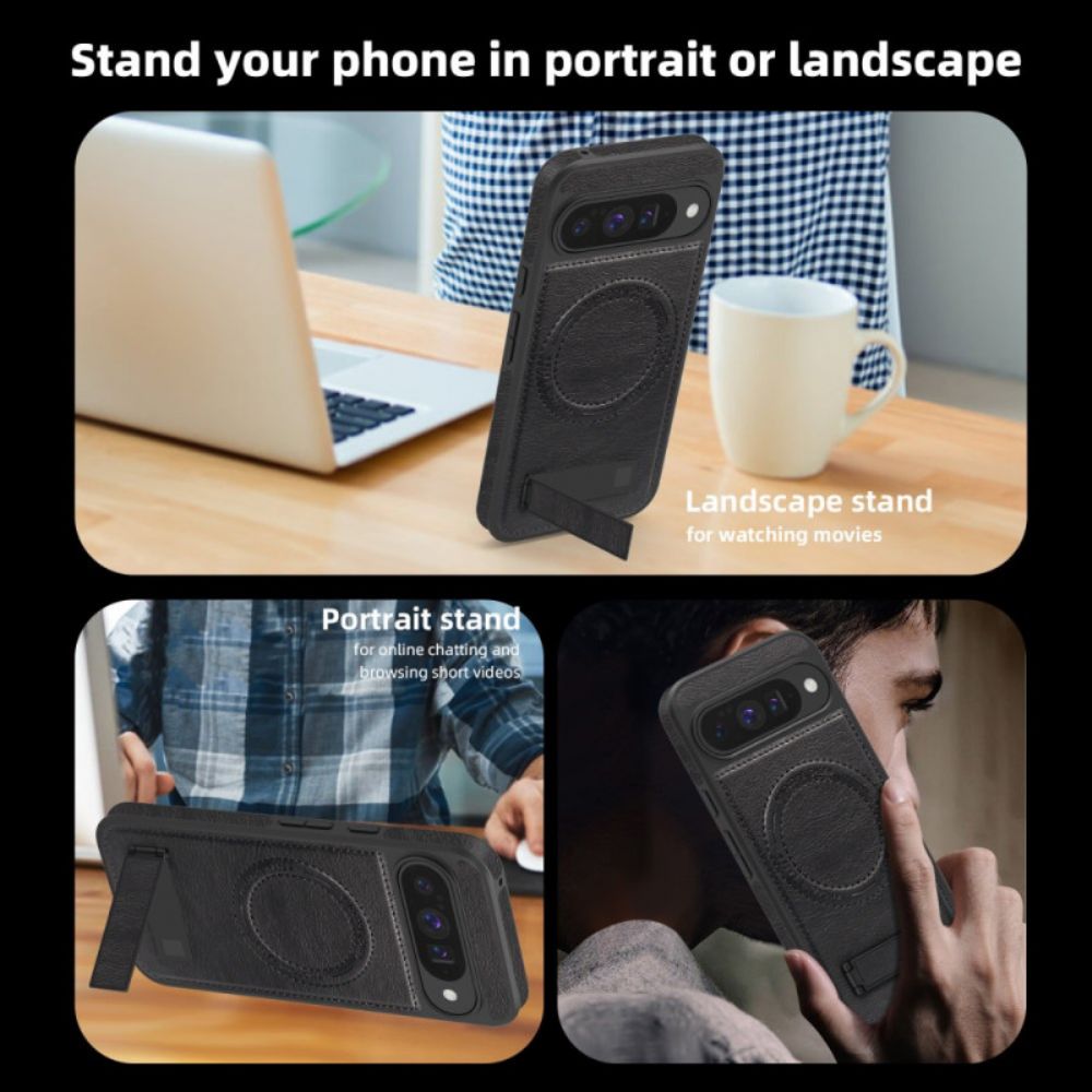 Hoesje Google Pixel 10 / 10 Pro Magsafe-compatibel Met Standaard