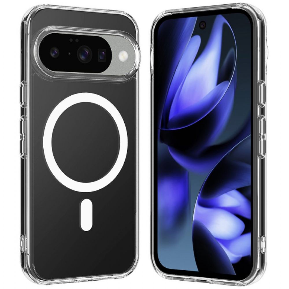 Hoesje Google Pixel 10 / 10 Pro Magsafe-compatibel Transparant Bescherming Hoesje