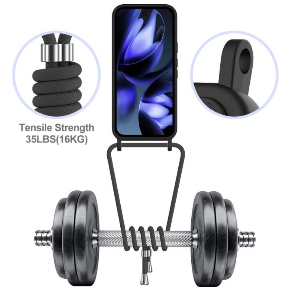 Hoesje Google Pixel 10 / 10 Pro Siliconen Kaarthouder