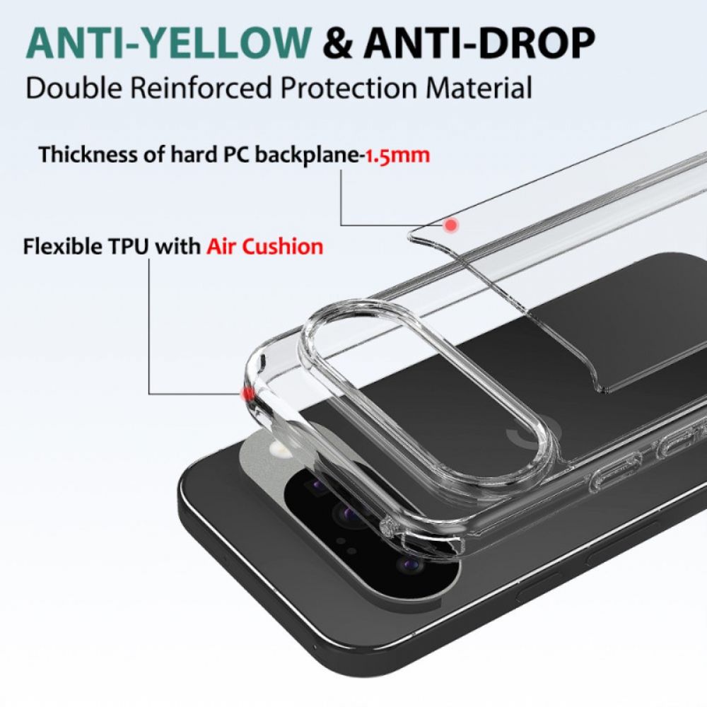 Hoesje Google Pixel 10 / 10 Pro Transparant