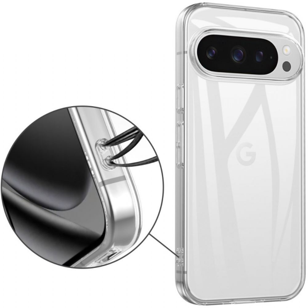 Hoesje Google Pixel 10 / 10 Pro Transparant Anti-vingerafdruk Bescherming Hoesje