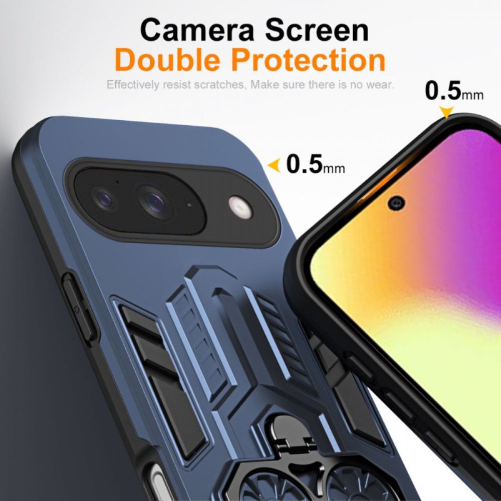 Hoesje Google Pixel 10 / 10 Pro Ultrabestendig Met Ringhouder Bescherming Hoesje