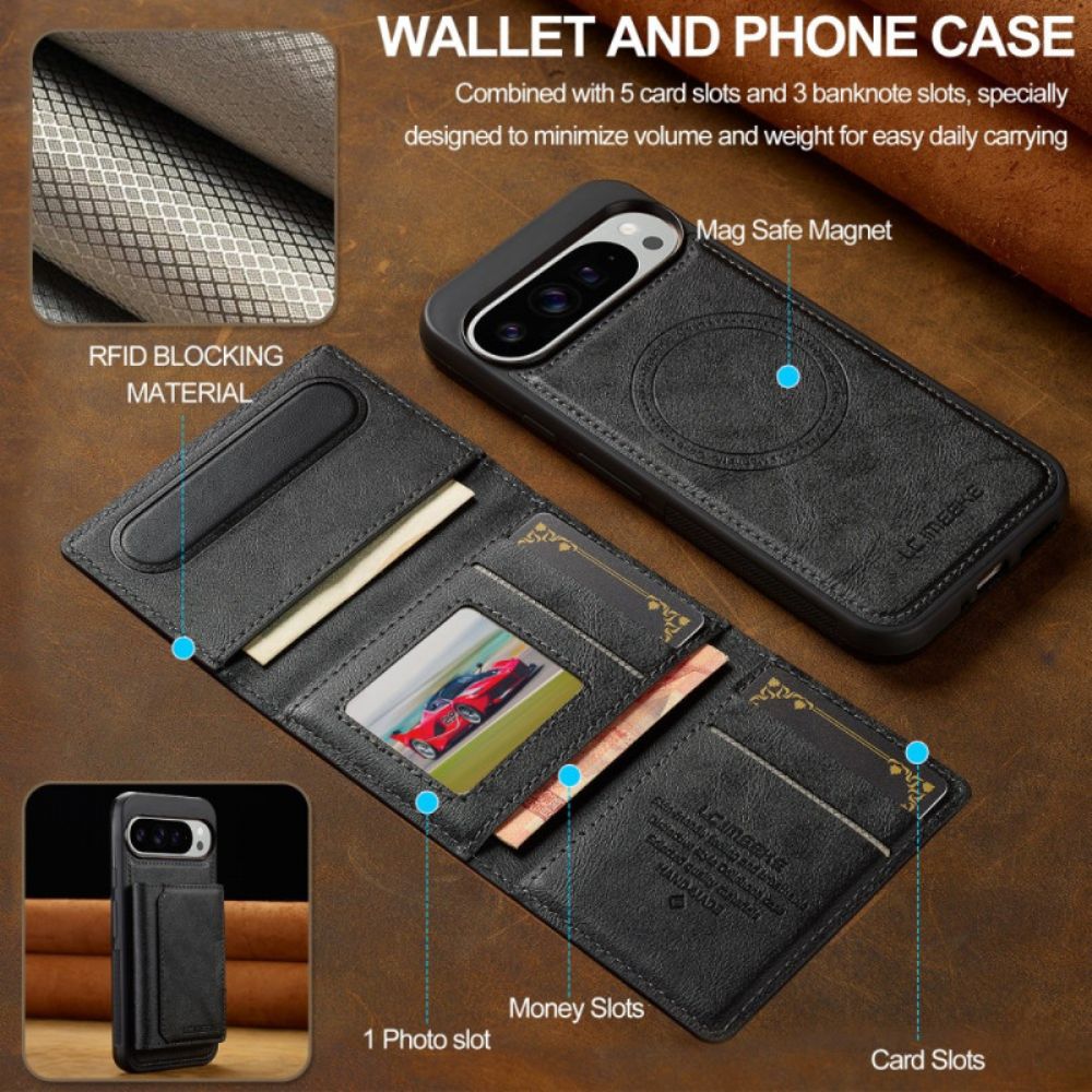 Hoesje Voor Google Pixel 10 / 10 Pro Lc.imeeke Magnetische Kaarthouder Houder