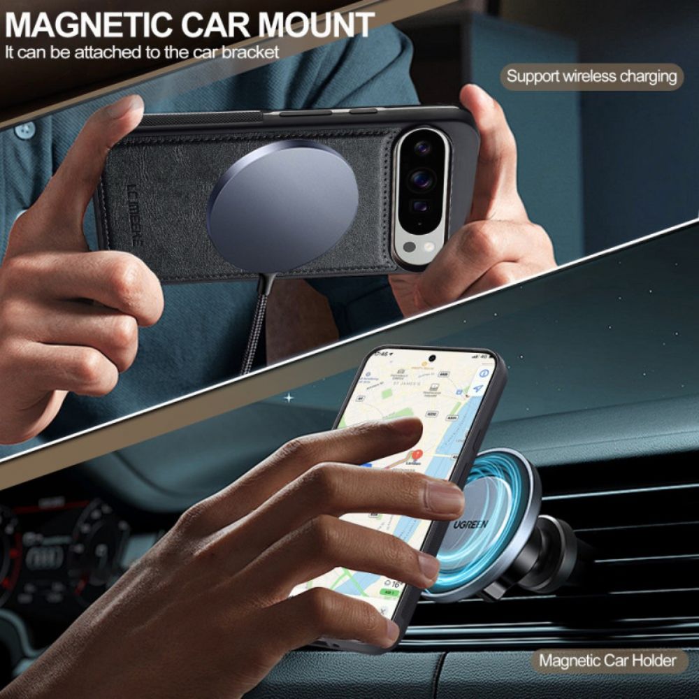 Hoesje Voor Google Pixel 10 / 10 Pro Lc.imeeke Magnetische Kaarthouder Houder