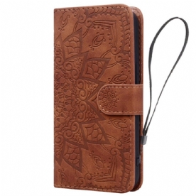 Leren Hoesje Google Pixel 10 / 10 Pro Bloemenprint