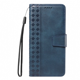 Leren Hoesje Google Pixel 10 / 10 Pro Diamantrand Bescherming Hoesje