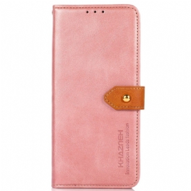 Leren Hoesje Google Pixel 10 / 10 Pro Khazneh Gouden Sluiting Bescherming Hoesje