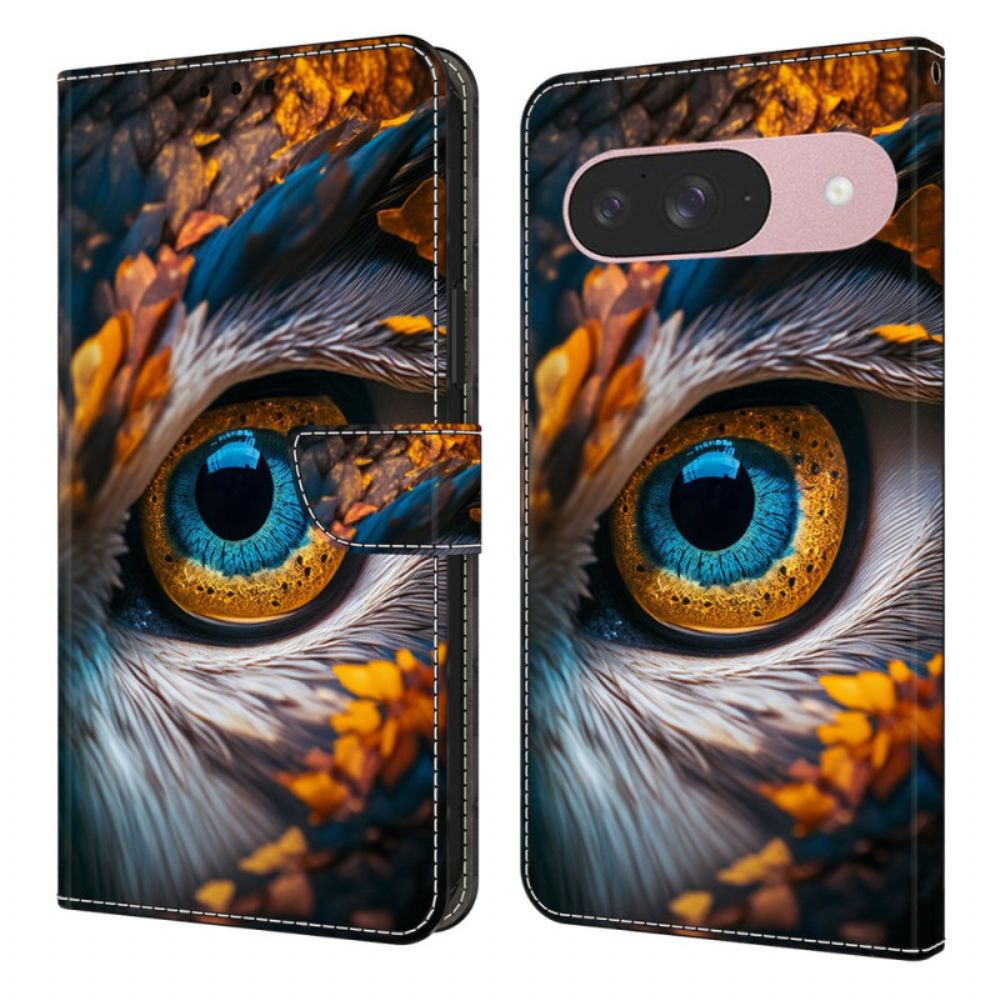 Leren Hoesje Voor Google Pixel 10 / 10 Pro Oog