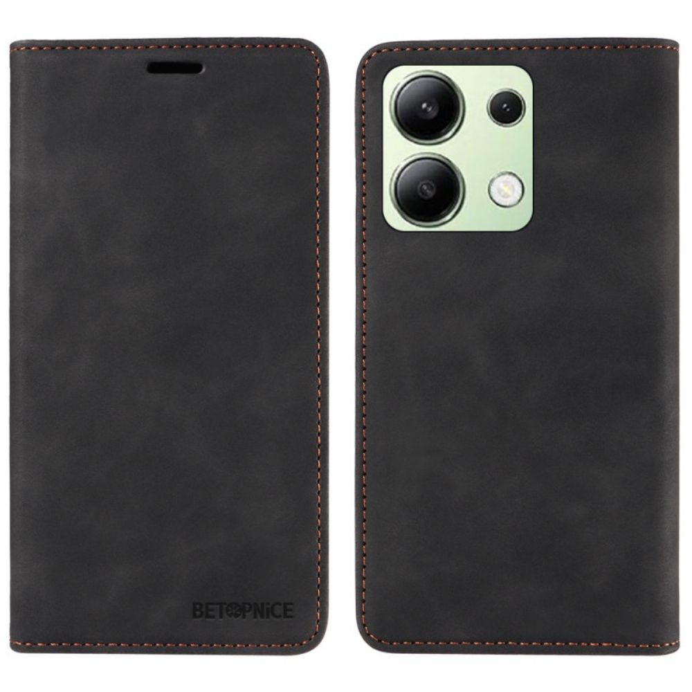 Folio-hoesje Xiaomi Redmi Note 13 4g Betopnice Rfid-bescherming