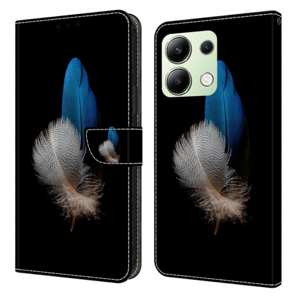 Folio-hoesje Xiaomi Redmi Note 13 4g Twee Veren