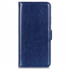 Leren Hoesje Xiaomi Redmi Note 13 4g Imitatie Lakleer Bescherming Hoesje