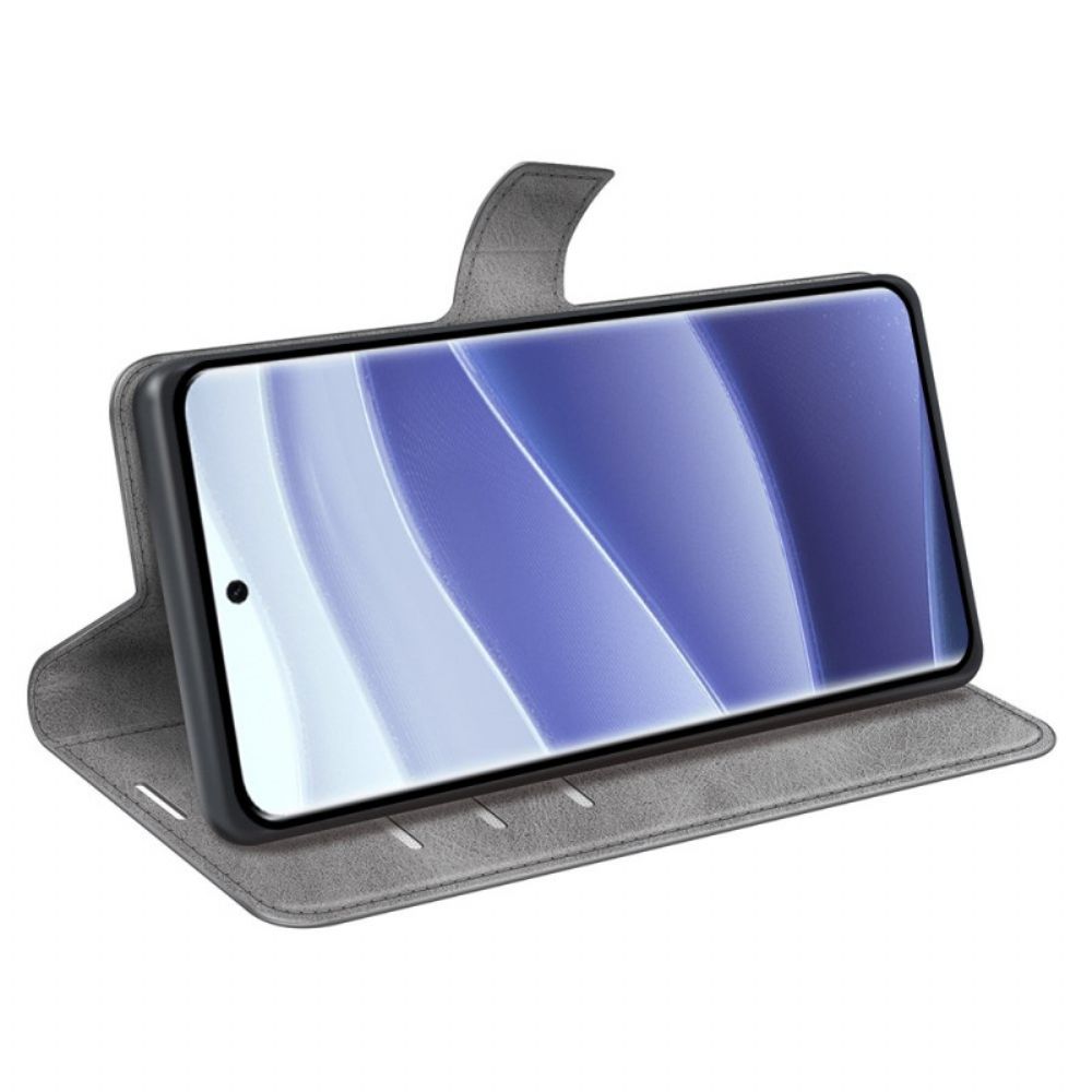 Bescherming Hoesje Xiaomi Redmi Note 14 Pro 5g Leerstijl