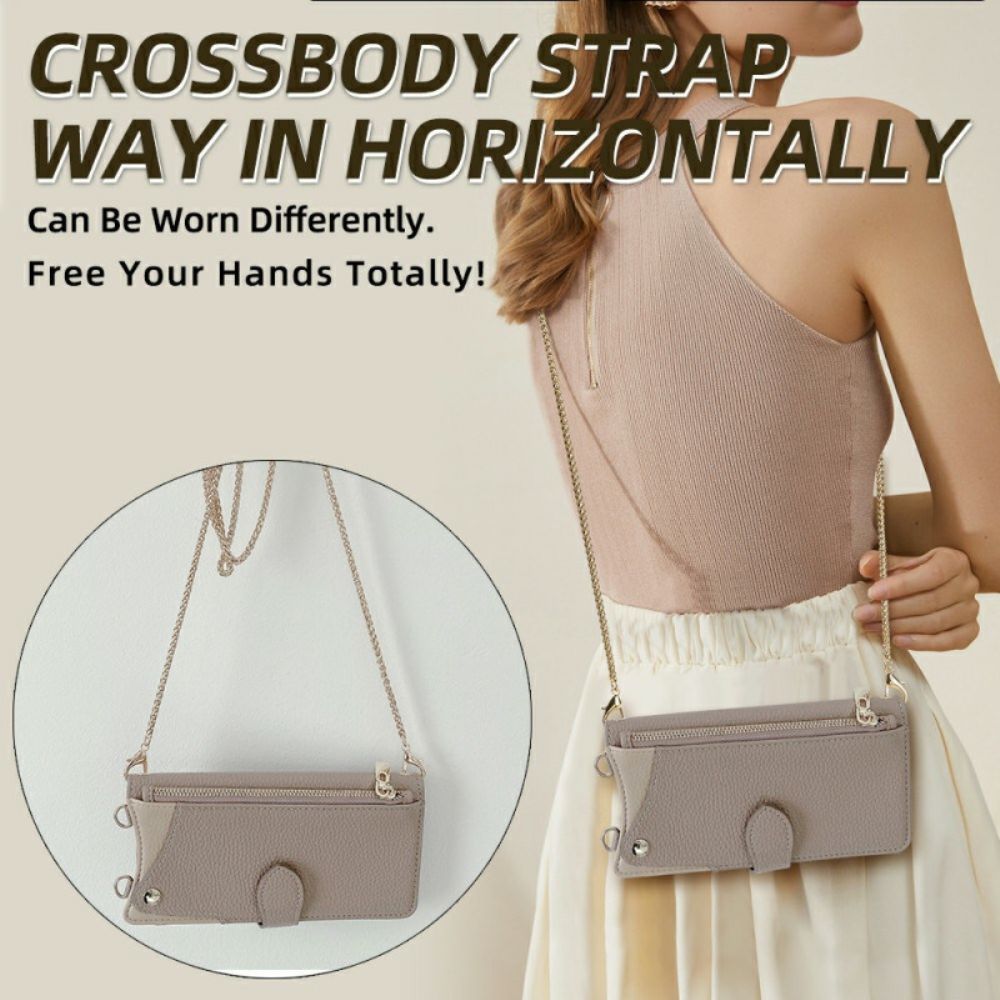 Bescherming Hoesje Xiaomi Redmi Note 14 Pro 5g Portemonnee Met Ketting