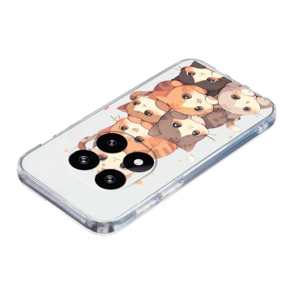 Case Hoesje Xiaomi Redmi Note 14 Pro 5g Telefoonhoesje Kittens