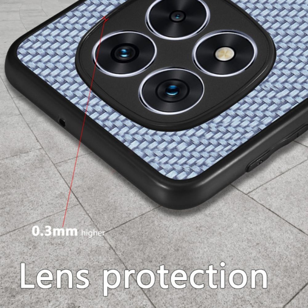 Cover Hoesje Xiaomi Redmi Note 14 Pro 5g Telefoonhoesje Koolstofvezel