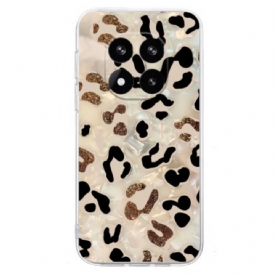 Cover Hoesje Xiaomi Redmi Note 14 Pro 5g Telefoonhoesje Luipaardprint