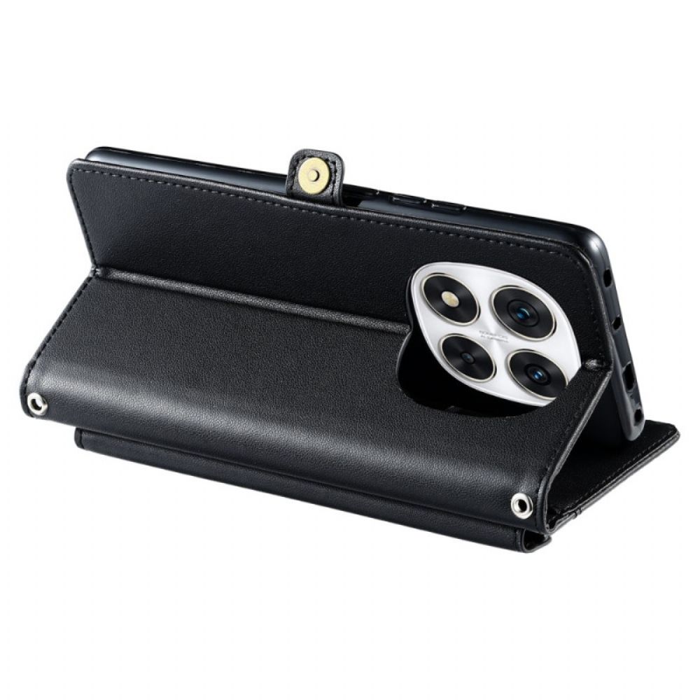 Flip Case Leren Xiaomi Redmi Note 14 Pro 5g Premium