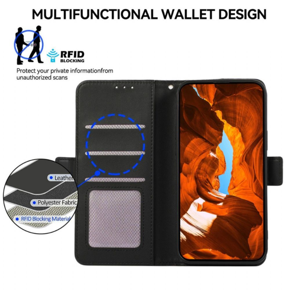 Folio-hoesje Xiaomi Redmi Note 14 Pro 5g Abeek Rfid-portemonnee