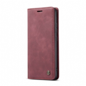 Folio-hoesje Xiaomi Redmi Note 14 Pro 5g Caseme Suède-effect