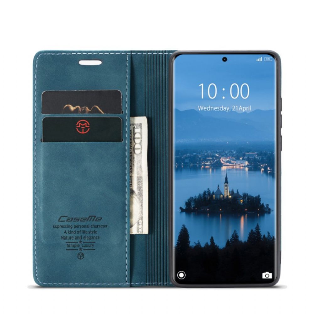 Folio-hoesje Xiaomi Redmi Note 14 Pro 5g Caseme Suède-effect