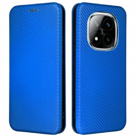 Folio-hoesje Xiaomi Redmi Note 14 Pro 5g Koolstofvezel