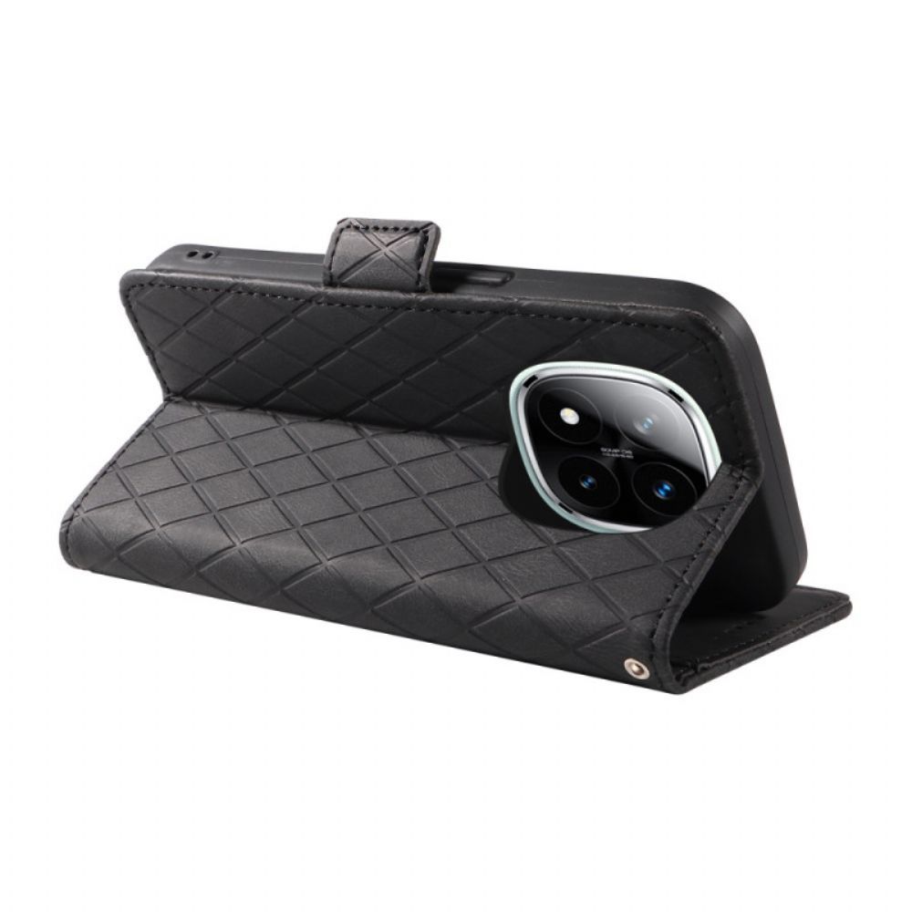 Folio-hoesje Xiaomi Redmi Note 14 Pro 5g Telefoonhoesje Diamanten