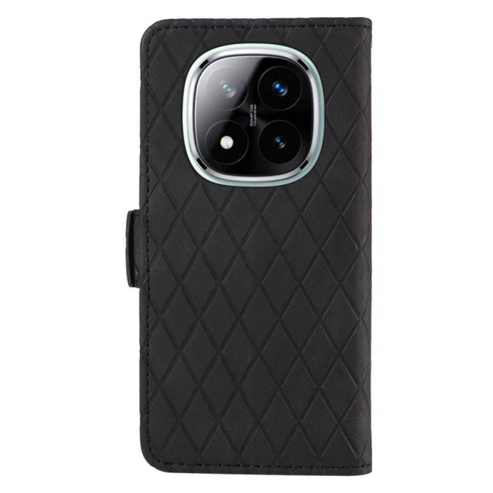 Folio-hoesje Xiaomi Redmi Note 14 Pro 5g Telefoonhoesje Diamanten